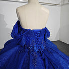 Quinceanera Dress Gorgeous Sweetheart Ball Gown Cap sleeve Court Train - KissProm