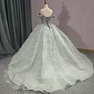 Quinceanera Dress Elegant Grey Quinceanera Dresses Sweetheart Sleeveless Ball Gown Party Dresses - KissProm
