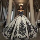 Soraya |  Spaghetti Straps Embroidery Lace Quinceanera Dresses