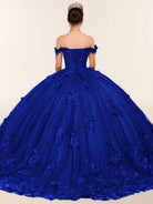 Illa | Ball Gown Organza Sweetheart  Burgundy Quinceanera Dress