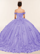 Illa | Ball Gown Organza Sweetheart  Burgundy Quinceanera Dress