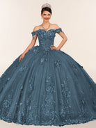 Illa | Ball Gown Organza Sweetheart  Burgundy Quinceanera Dress