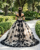 Red Off The Shoulder Tulle Quinceanera Dresses With Lace Appliques - KissProm