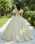 Lavender A - Line Off Shoulder Long Prom Dresses Purple Dress - KissProm