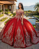 Stylish Embroidery Ball Gown Sweetheart Sleeveless Quinceanera Prom Dresses - KissProm