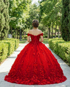 Sweet Valentine Red Quinceanera Dress - KissProm